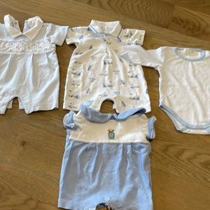 Baby boy kissy kissy rompers and onesie
